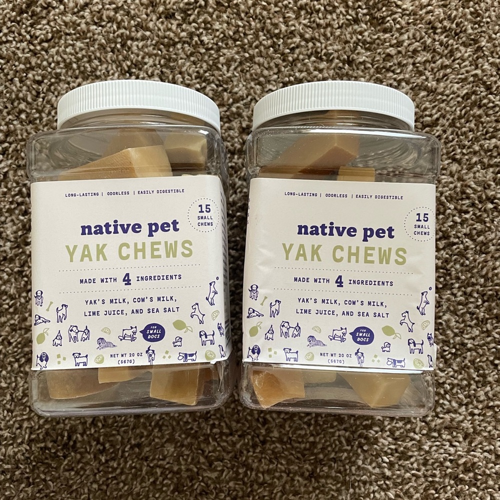 Native pets Yak chews- dog snacks